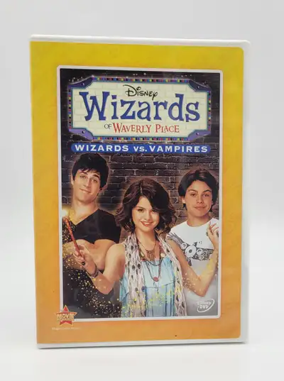 Experience the enchanting battle, where the magic meets fangs, in Disney's Wizards of Waverly Place:...