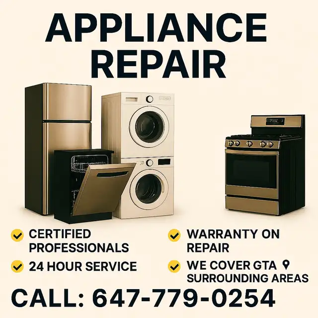 Appliance Repair and Installation | Honest and Professional in Appliance Repair & Installation in City of Toronto - Image 2