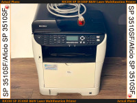 Ricoh Aficio SP Black and White Laser All-In-One Printer