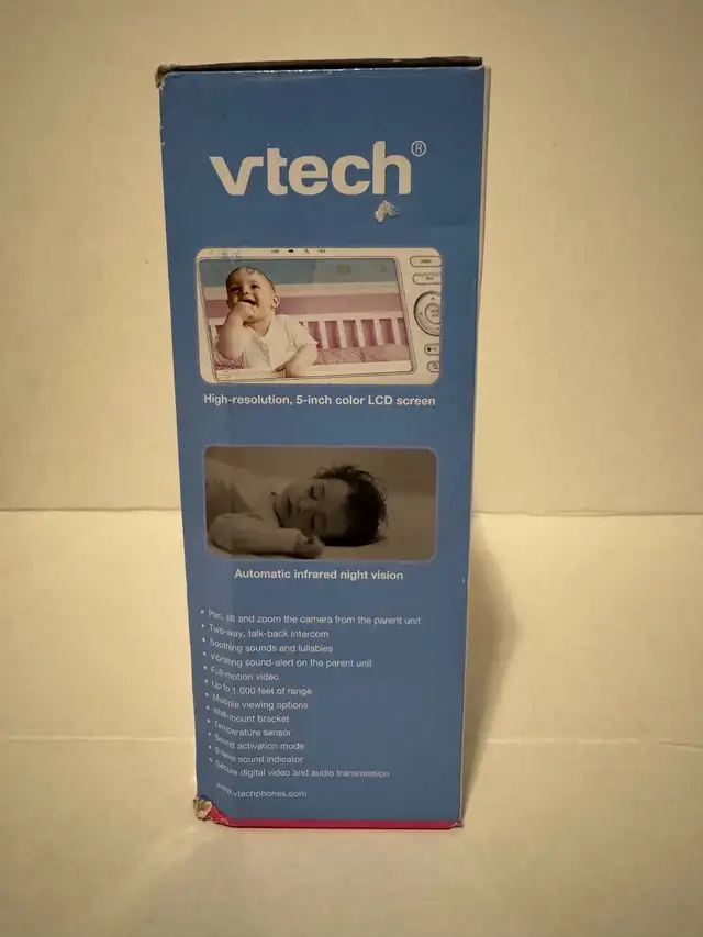 VM5262-2 Double Camera Baby Monitor – 5” Screen, Brand New62863264625153121