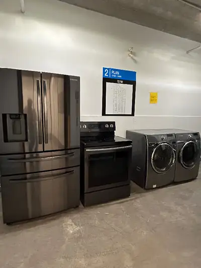 Frigidaire and stove washer dryer, View more