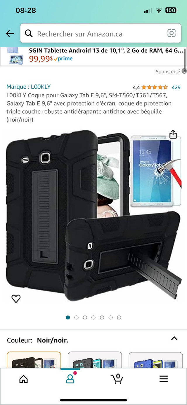 Case tablette Samsung  dans Accessoires pour iPad et tablettes  à Longueuil/Rive Sud