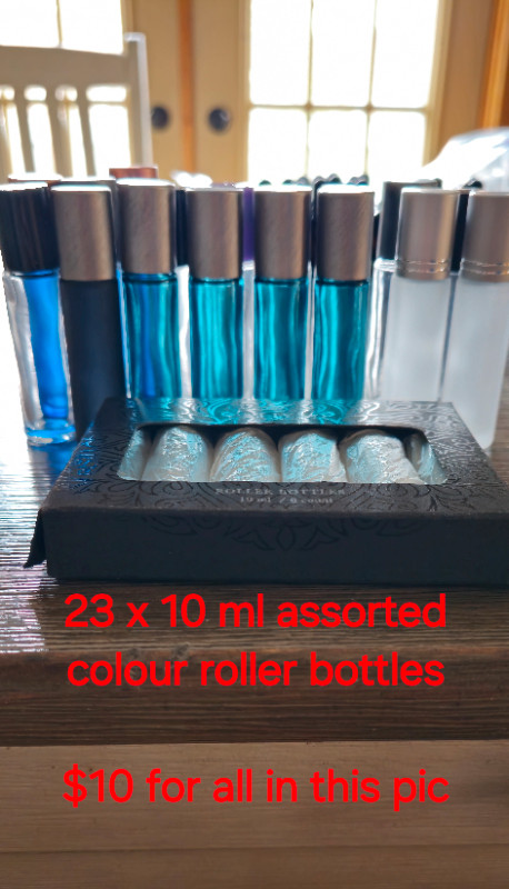 Roller, dropper bottles for Essential oils in Hobbies & Crafts in Corner Brook - Image 2