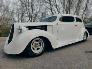 1936 Plymouth 2 Door Touring Sedan Chop Top Lowered!