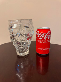 Vintage (pre 2000), Skull Head Glass by Boneshaker, 1 Litre