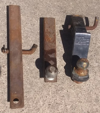 2 Trailer Hitch Tongues & 1 Extension