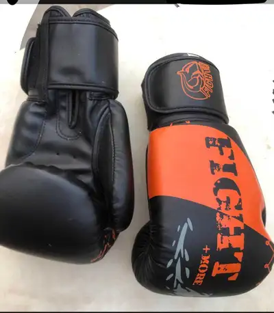 boxing gloves and shinguards kickboxing , View more