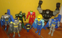 Batman 7x figurines de 5 pouces/5 inches + accessoires