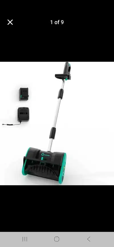 Garvee Cordless Electric Snow Shovel – 20V Battery Powered, Ligh, View more