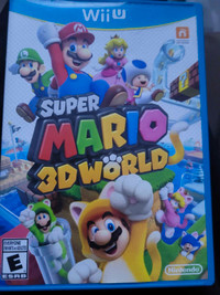 Super Mario 3D world wii U