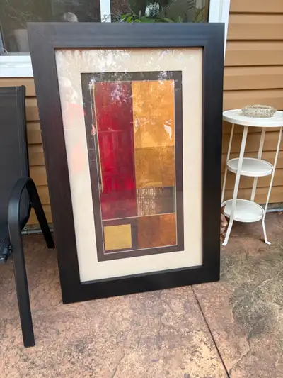 Large abstract print, View more