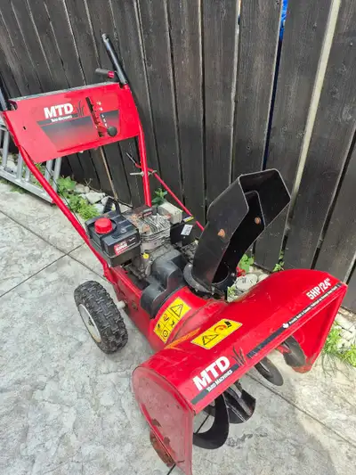 mtd 24" 5hp snow blower, View more