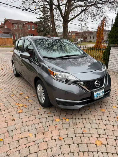 2017 Nissan Versa Note SV 25,000KM Selling as is. Small dent on drivers door. Silver Nissan Versa No...