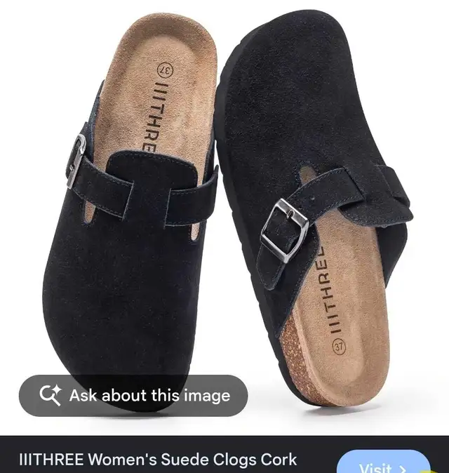 IIITHREE Suede Clogs in Women's - Shoes in Grande Prairie - Image 4