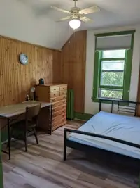 A furnished room for students -all inclusive, available now.