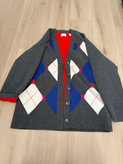 Burberry Argyle Cardigan, View more