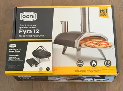 Ooni Fyra 12 Wood Pellet Pizza Oven w/ Carry Cover - New, View more