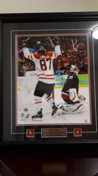 Sidney Crosby framed photo