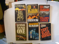 Ed McBain Paperbacks - LOTS to choose from