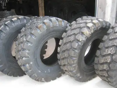 Loader tires in Stock 17.5x25 20 ply, bias loader tires $750 each 20.5x25 20 ply, bias Loader tires...