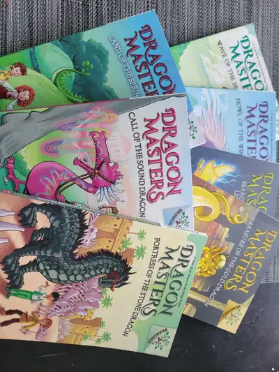 7 Dragon masters books, View more