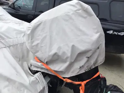 The pic I took is on my outboard and IS NOT the one I’m selling. About the same colour , never used,...