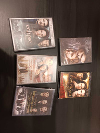 DVD Twilight (les 5!)