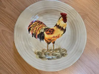 Rooster plate, View more