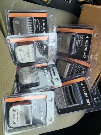 I have a set of new clipper blades for sale, designed for precision and durability. These blades fit...