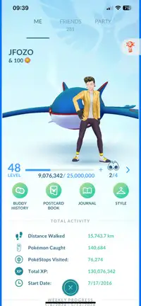 Pokémon Go niv. 48 et Pokémon Go Plus+
