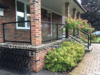Glass and Stainless Steel Railings