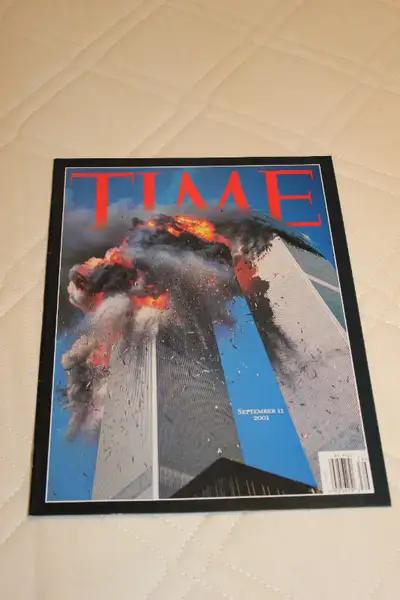 Time Magazine Sept 11 2001 Attacks - $15 TV Guide BC edition July 11 1998 X-Files cover, unread - $9...