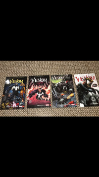 VENOM comics-7 books in all