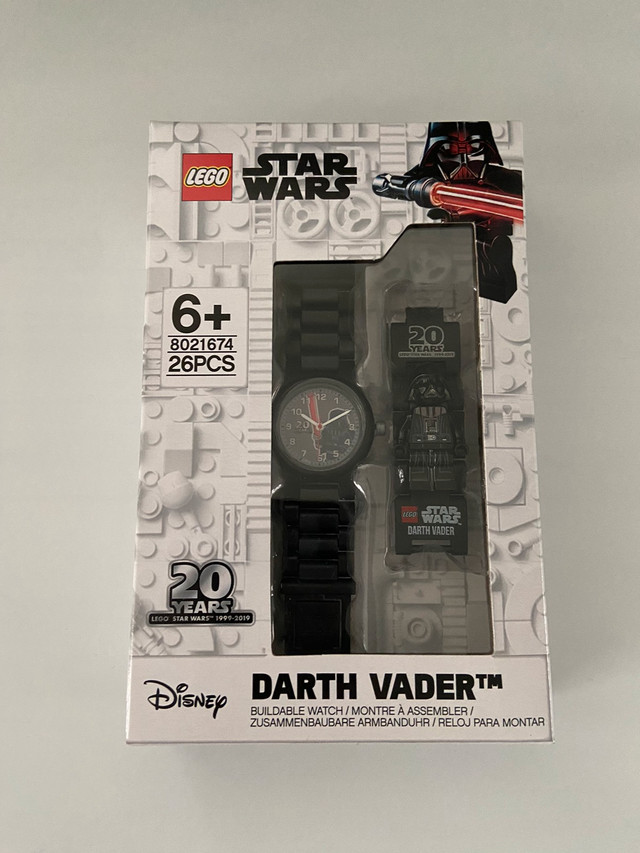 LEGO 8021674 20th Anniversary Darth Vader Link Watch in Toys & Games in Markham / York Region
