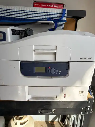 Selling a used Xerox Phaser 7400 colour laser printer, known for its vibrant colour output and robus...