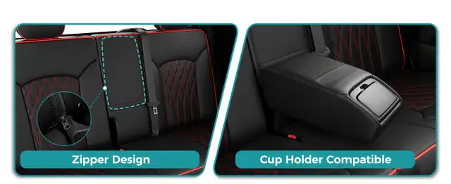 NEW Full Seat Covers Chevy Colorado 2015-22 Crew Cab Z71 LT ZR2 in Chairs & Recliners in Mississauga / Peel Region - Image 4