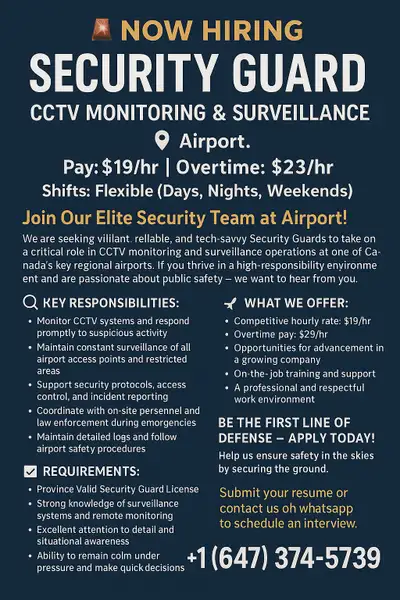 Security job, View more