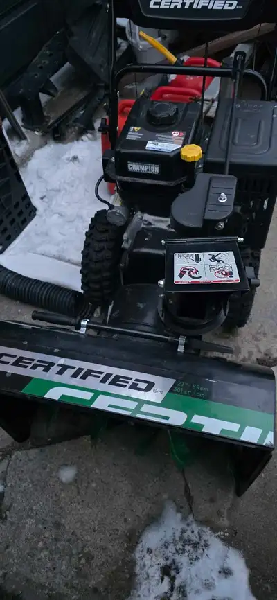 Certified 27" Snowblower, View more