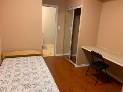 Walk to York University. Address: 19 Saywell Avenue, North York, ON We have four private rooms avail...