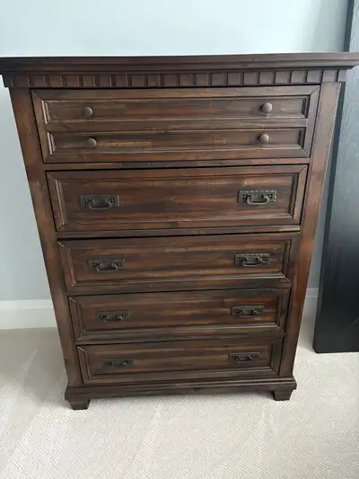 Beautiful tall chest of drawers for sale. Ajax, View more