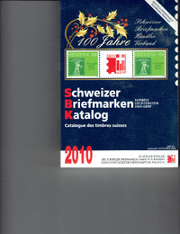 CATALOGUE des Timbres de la SUISSE 2010 /SWITZERLAND 2010.