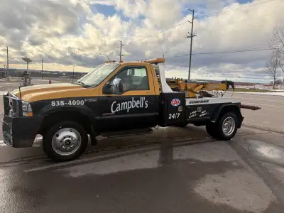 6.0 diesel with standard transmission F550 everything works as it should loaded cab with cold A/C ,...