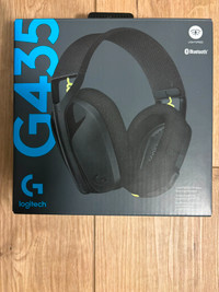 LOGITECH G435 Wireless Gaming Headset - Black *NEW*