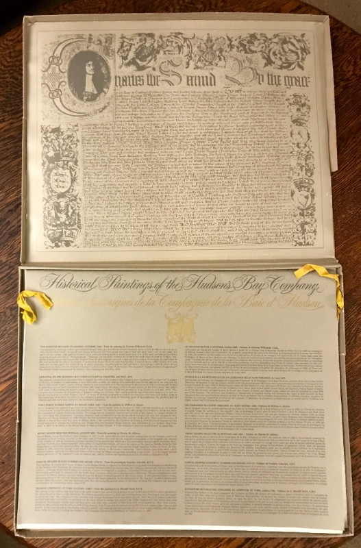 1670 1970 Historical Paintings of the Hudson's Bay Company Arts & Collectibles Calgary