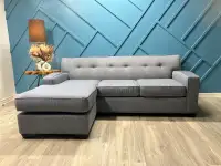GREY SECTIONAL COUCH - DELIVERY AVAILABLE
