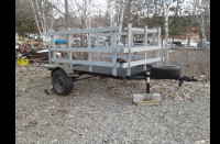 8' × 5' utility trailer 