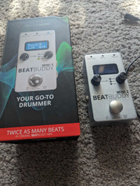 Beatbuddy mini 2 drum backing track pedal