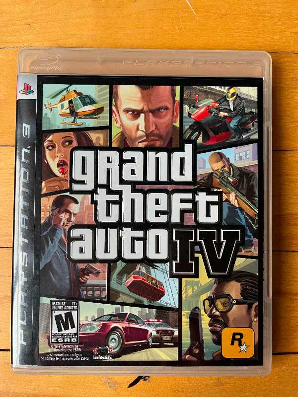 Grand Theft Auto IV - PlayStation 3 dans Sony PlayStation 3  à Ville de Montréal
