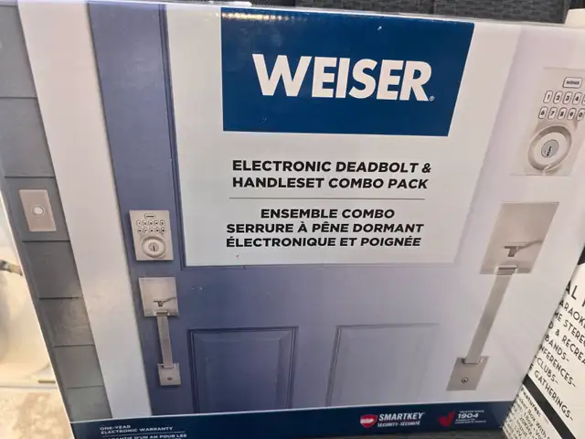 Weiser Electronic Door Lock and Handle Set557921960985907203