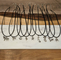 Creature Themed Wax Cord Necklaces
